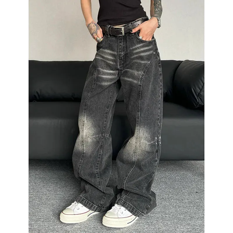 Trashy Oversize Y2K Streetwear Denim Jeans for Women