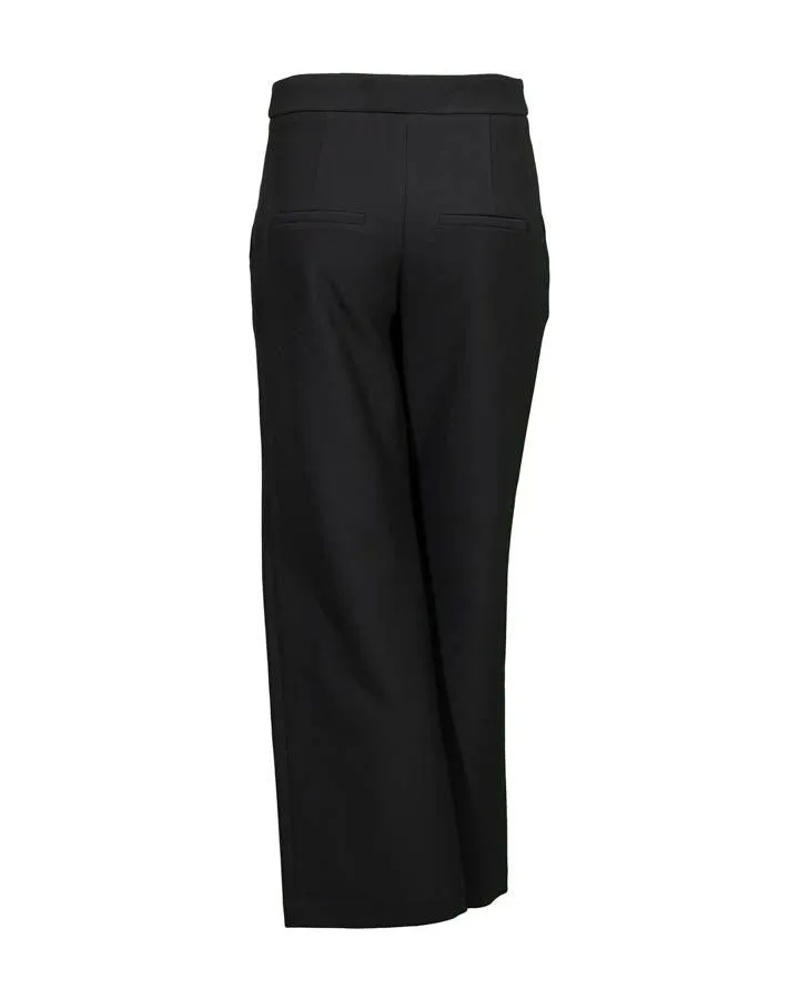 Veronica Beard Brixton Wide Leg Ankle Pant