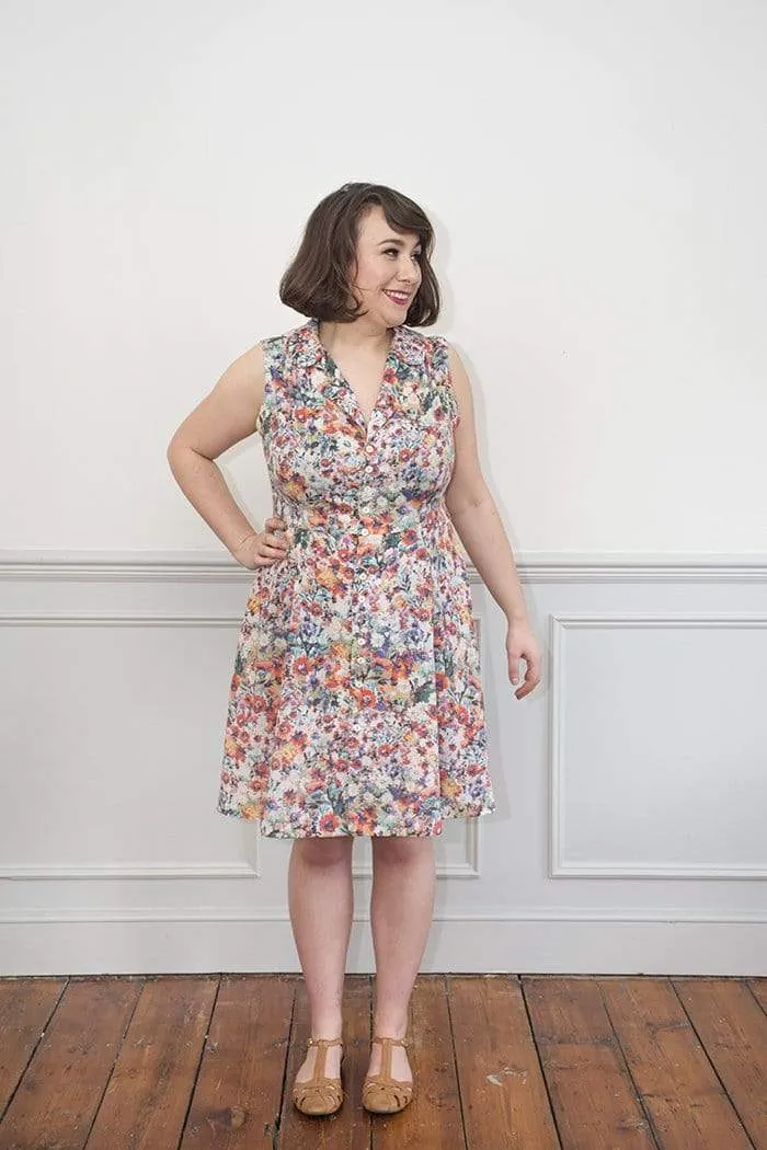 Vintage Shirt Dress, Sew Over It