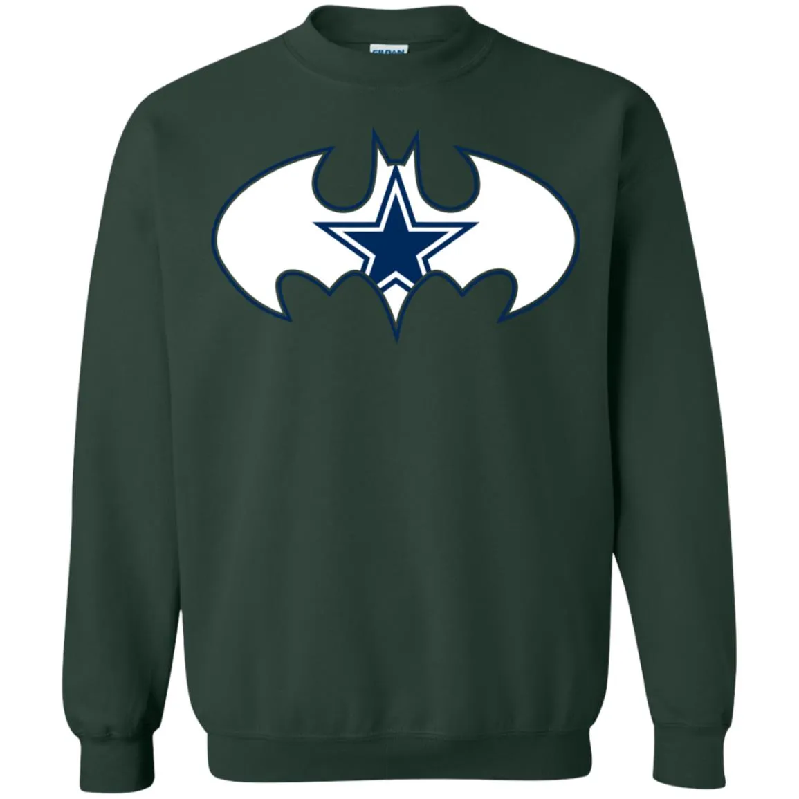 We Are The Dallas Cowboys Batman Nfl Mashup Crewneck Pullover Sweatshirt