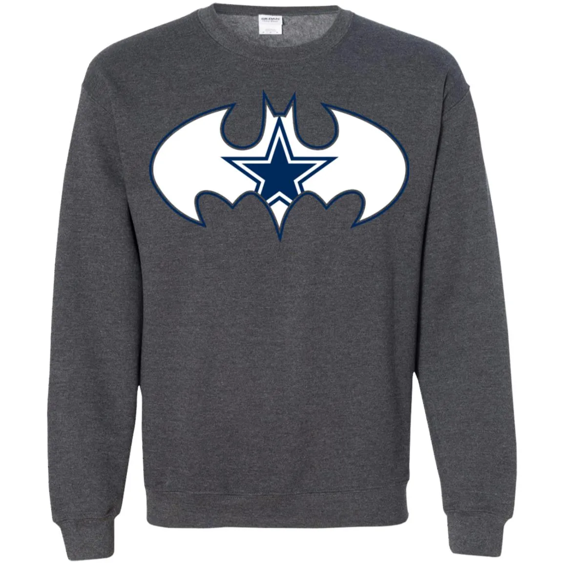 We Are The Dallas Cowboys Batman Nfl Mashup Crewneck Pullover Sweatshirt