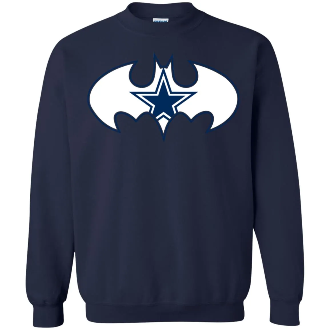 We Are The Dallas Cowboys Batman Nfl Mashup Crewneck Pullover Sweatshirt