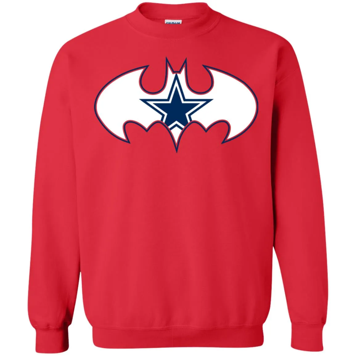 We Are The Dallas Cowboys Batman Nfl Mashup Crewneck Pullover Sweatshirt