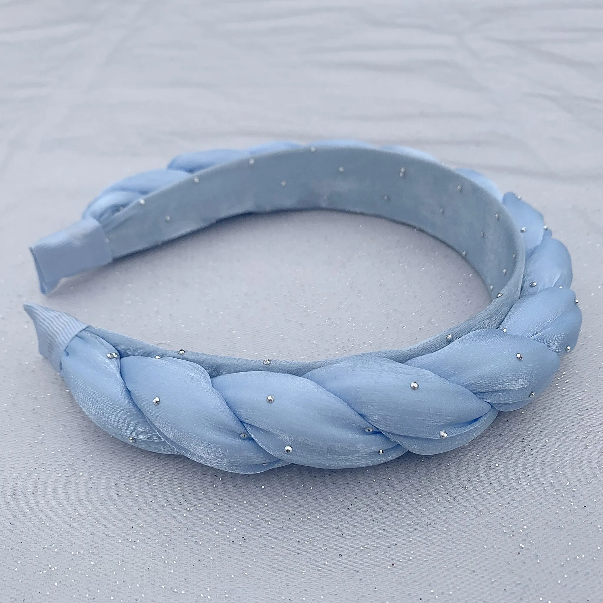 Wedding Guest Headband Blue