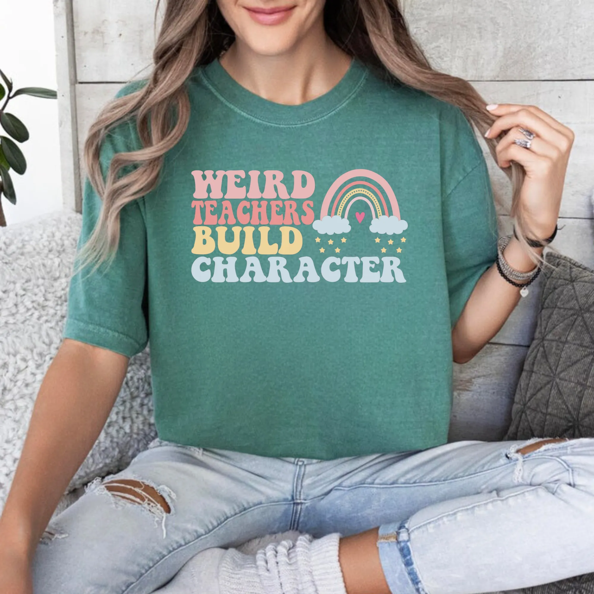 Weird Teachers Build Character Shirt