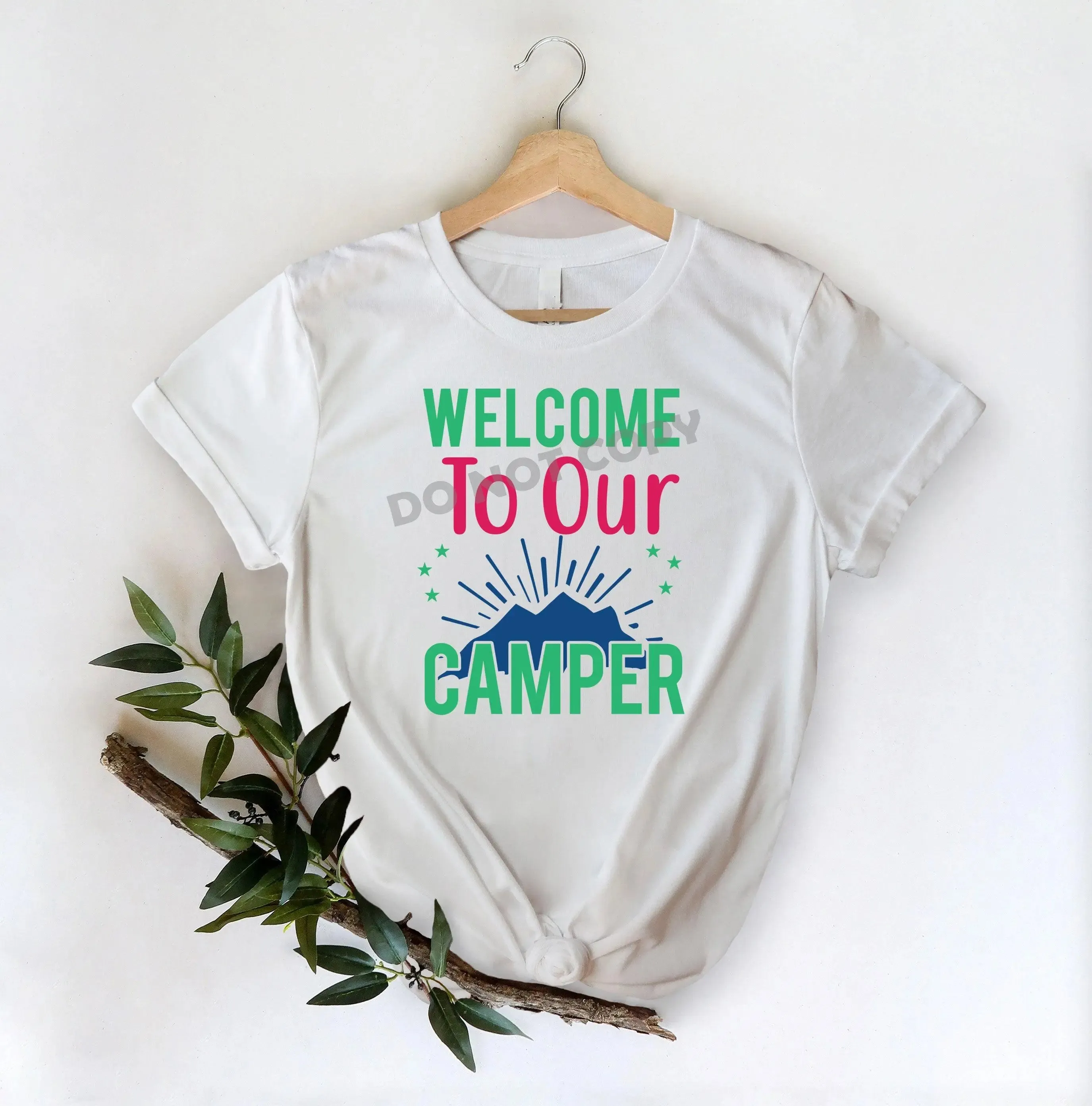 Welcome To Our Camper - DTF Transfer