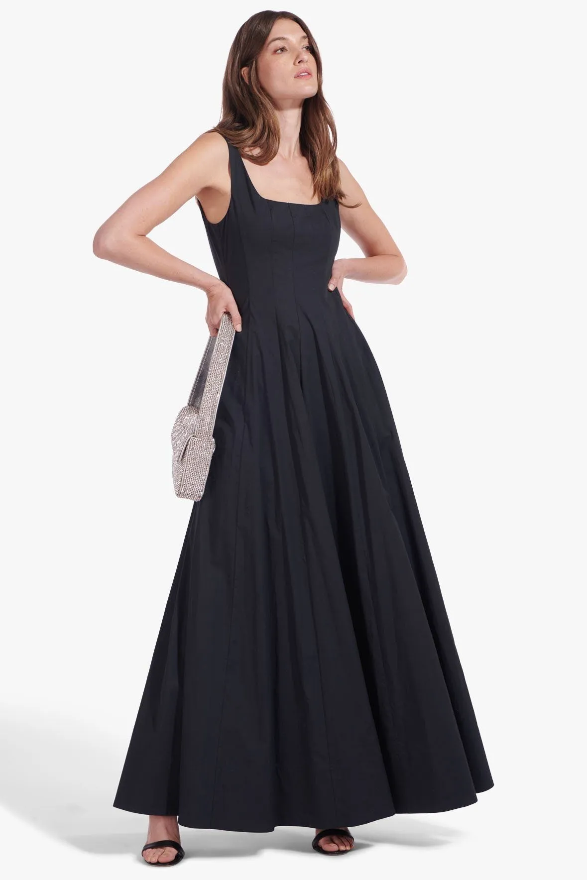 WELLS MAXI DRESS | BLACK