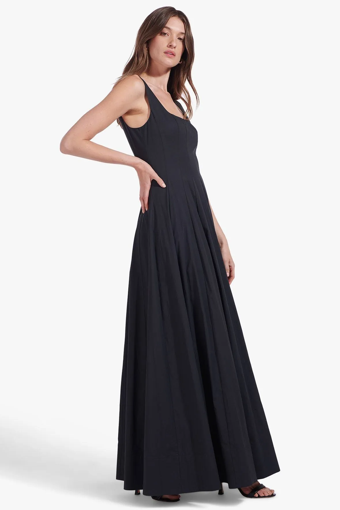 WELLS MAXI DRESS | BLACK