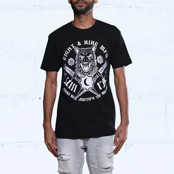 Wolf Pack Black Metallic 5 T Shirt