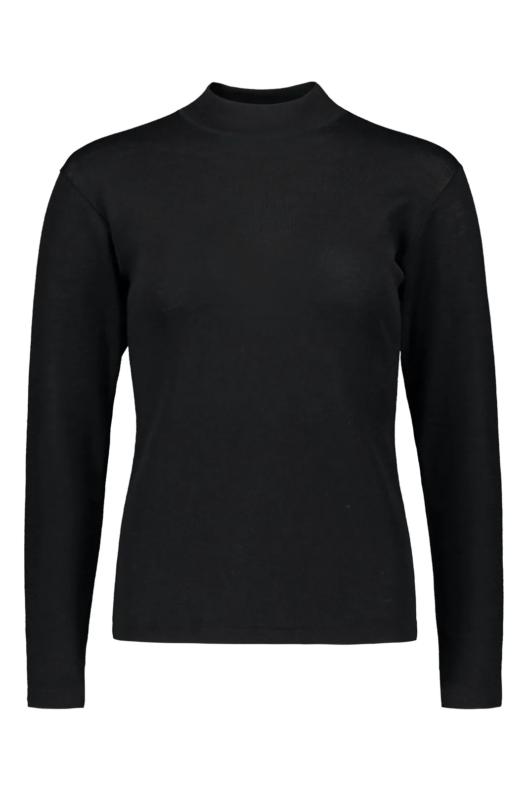 Women's Merino Silk Long Sleeve Turtle Neck