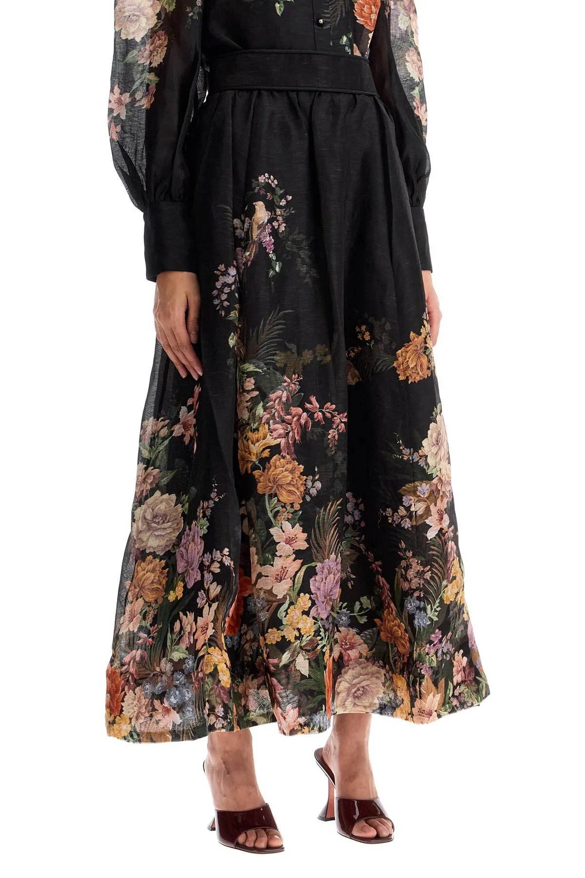 Zimmermann maxi floral skirt