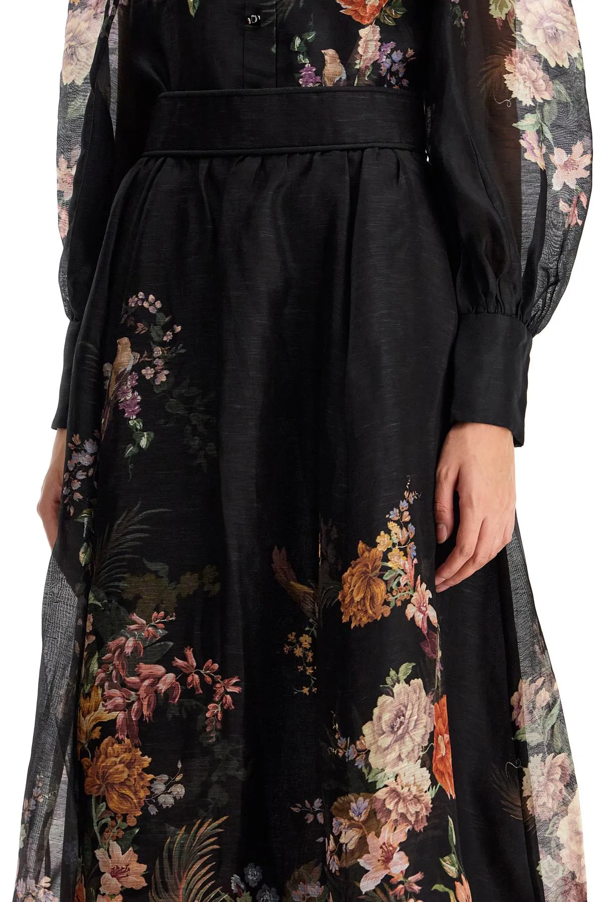 Zimmermann maxi floral skirt