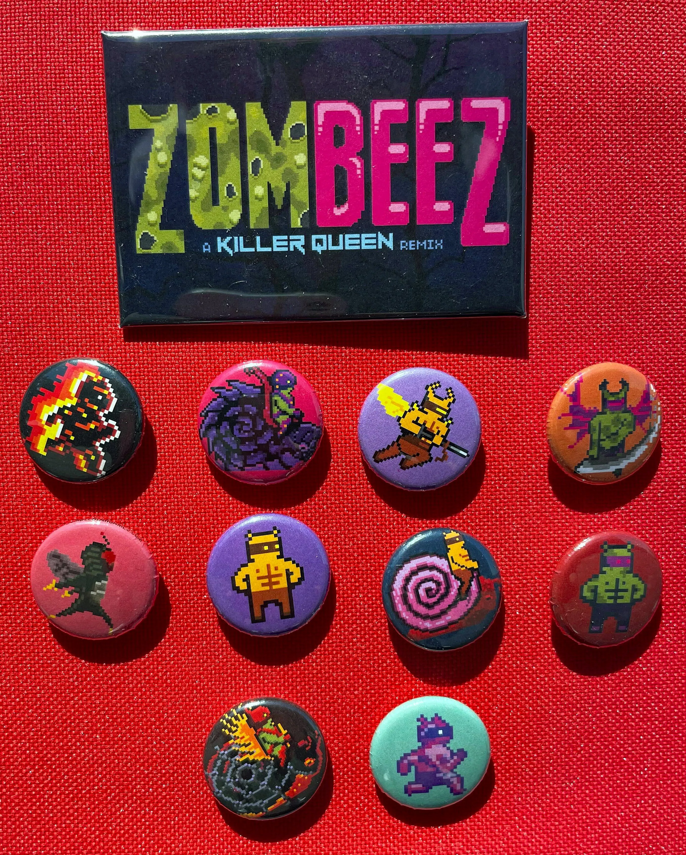 ZOMBEEZ Button Set