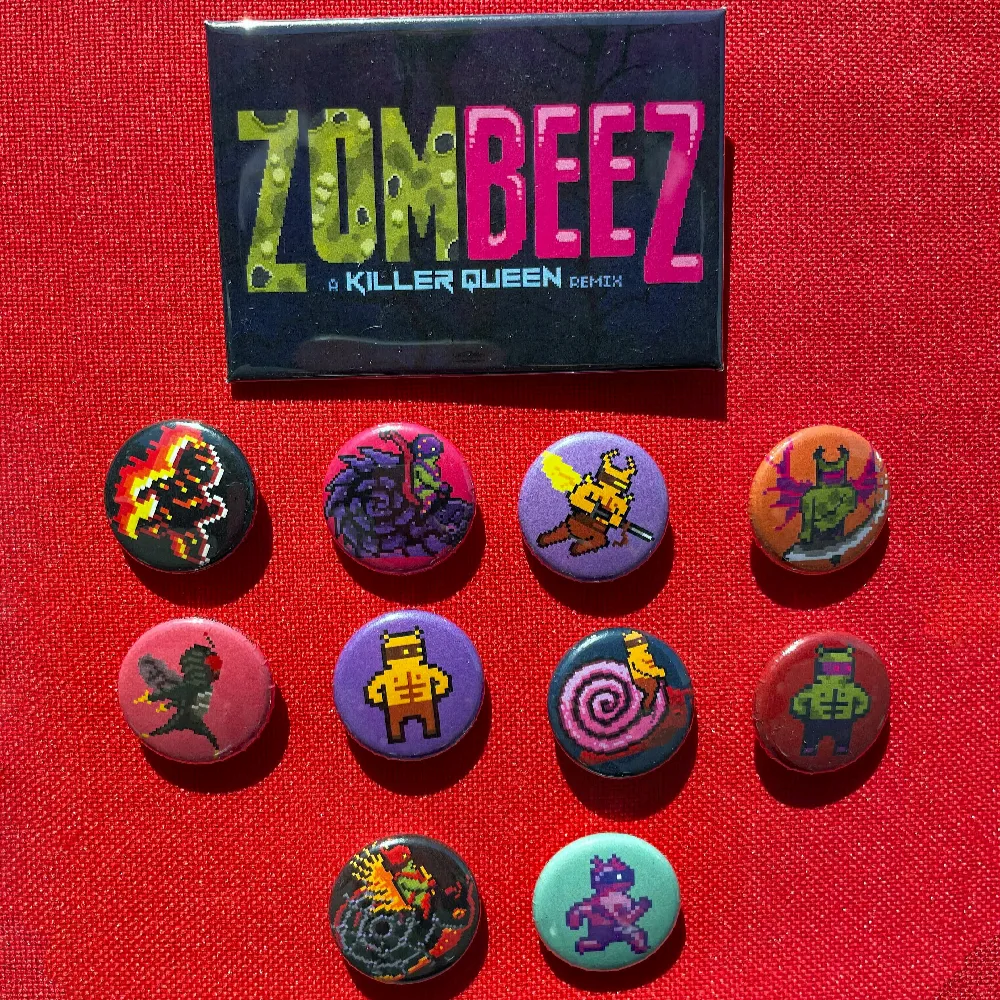 ZOMBEEZ Button Set