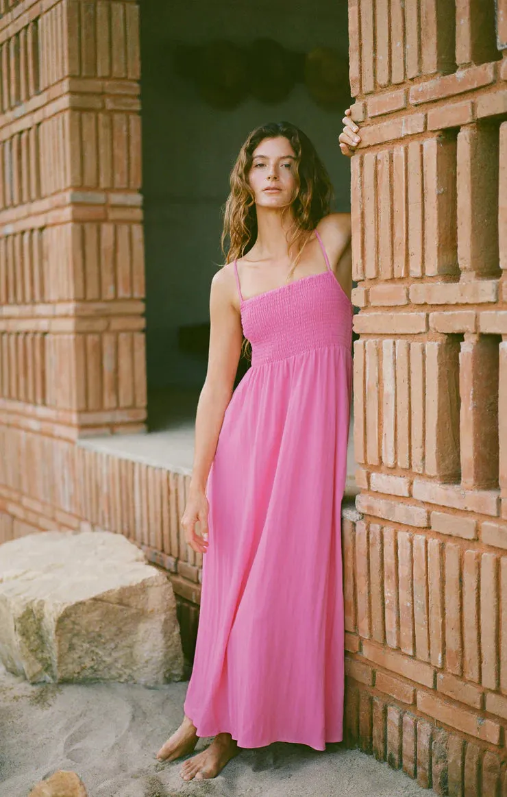 ZSU Beachside Midi Dress in Pink