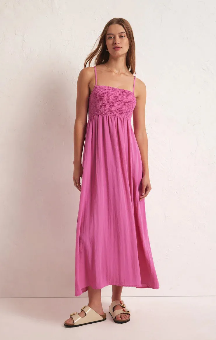 ZSU Beachside Midi Dress in Pink